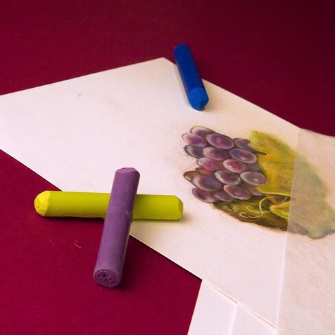 Clairefontaine 96028C Pastelmat White, glued, 24x30cm, 24 x 30 cm in Saudi Arabia