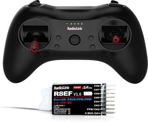 Radiolink T8S 8 Channels 2.4G Pocket RC Transmitter and R8EF RX for Car in Saudi Arabia