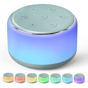 Sound Machine Baby for Sleeping - FamiSym Portable White Noise Machine for Adults Kids, 34 Soothing Sounds, Night Light, Rechargeable Baby Sleep Soother, Lullaby, Shush, Registry Gift in Kuwait