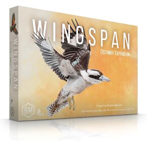 Stonemaier Games: Wingspan Oceania Expansion, Includes New Player Mats and a New Food Type, 40 to 70 Minute Play Time, 1 to 5 Players, for Ages 14 and up in Kuwait