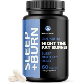 Night Time Fat Burner | Shred Fat While You Sleep | Hunger Suppressant, Carb Blocker & Weight Loss Support Supplements | Burn Belly Fat, Support Metabolism & Fall Asleep Fast | 60 Nighttime Pills in Saudi Arabia