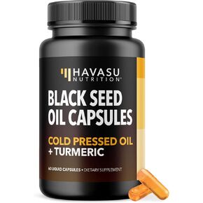 Black Seed Oil Nigella Sativa Cold-Pressed Capsules | 1500mg Black Cumin Seed Oil with Antioxidants for Immune Support and Joint and Digestive Health | 90 Vegetarian & Non-GMO Liquid Capsules in Saudi Arabia