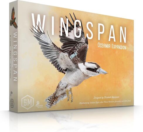 Stonemaier Games: Wingspan Oceania Expansion, Includes New Player Mats and a New Food Type, 40 to 70 Minute Play Time, 1 to 5 Players, for Ages 14 and up in Kuwait
