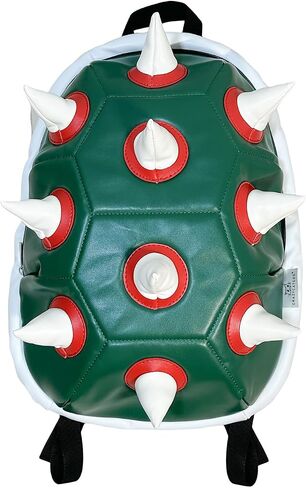 Bowsette Koopa Backpack Super Crown Cool White Spiked Shell Daypack Cosplay Costume Accessory Prop in Kuwait