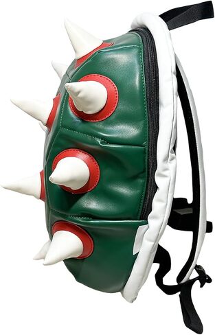 Bowsette Koopa Backpack Super Crown Cool White Spiked Shell Daypack Cosplay Costume Accessory Prop in Kuwait