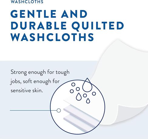 Prevail Proven - Wipes - Soft Pack Adult Washcloths - 12"x 8" - 576 Count in Saudi Arabia