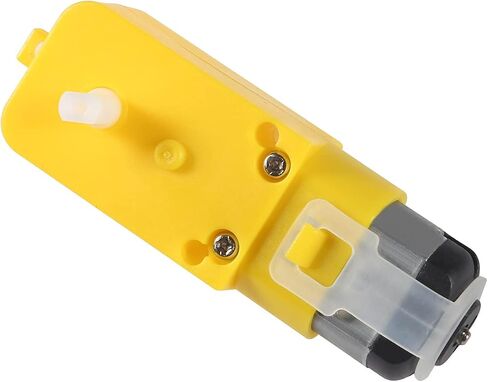 4 قطع محرك تروس معدني TT DC 3V-6V نسبة محرك تروس 1:90 جميع المعادن مخفض السرعة صندوق تروس المحرك محرك محور واحد للروبوت السيارة الذكية DIY RC ألعاب محرك كهربائي علبة التروس الأزرق in Saudi Arabia