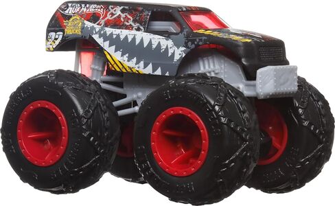 Hot Wheels Monster Trucks, 1:64 Scale Monster Trucks Toy Trucks, Set of 4, Giant Wheels, Favorite Characters and Cool Designs in Saudi Arabia