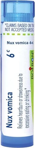 Boiron Nux Vomica 12C، 80 حبة، دواء المثلية لعسر الهضم in Saudi Arabia