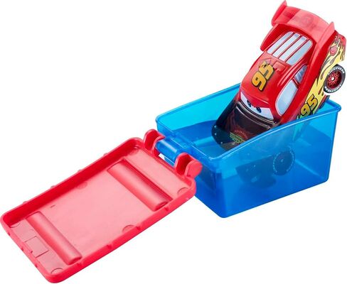 Mattel Disney Pixar Cars Stunt and Splash Red with Exclusive Color Change Lightning McQueen Vehicle, Color Changers Playset For Transforming Paint Job Vehicles, Kids Birthday For Kids Age 4 and Older in Saudi Arabia