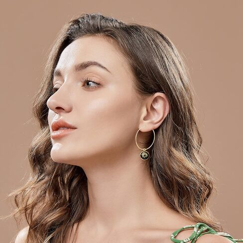 180Pcs Plated Wine Glass Hoop Rings,Beading Hoop Rings Ear Wines Earring Hoops for Jewelry Making Craft Art DIY in Kuwait