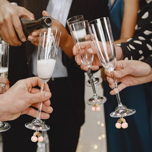 180Pcs Plated Wine Glass Hoop Rings,Beading Hoop Rings Ear Wines Earring Hoops for Jewelry Making Craft Art DIY in Kuwait