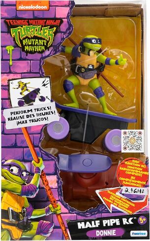 Teenage Mutant Ninja Turtles Half Pipe RC, Donatello, Movie Edition, Ages 5+ in Saudi Arabia