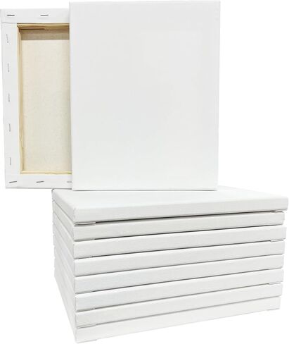 Artist's Loft 3 Count 18" x 24" Super Value Canvas Necessities - Acid Free Cotton Canvas for Paint, Acrylic, & Oils - 1 Pack in Saudi Arabia