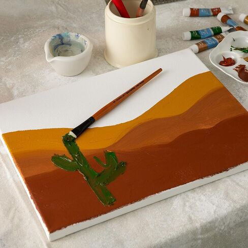 12 Count 8" x 8" Super Value Canvas by Artist's Loft Necessities - Acid Free Cotton Canvas for Paint, Acrylic, & Oils - 1 Pack in Kuwait