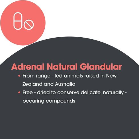 Allergy Research Group - Adrenal Glandular - Stress, Energy, Adrenal Support - 150 Vegicaps in Saudi Arabia
