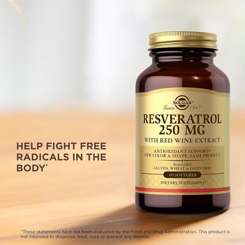Solgar - Resveratrol with Red Wine Extract in Saudi Arabia