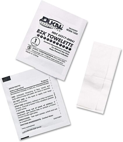 First Aid Only - FAE-4002 Sting Free Antiseptic Cleansing Wipes, 10 Count in Saudi Arabia