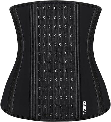 KIMIKAL Women Waist Trainer Corset Belt: Under Clothes Sport Tummy Control Long Torso Shapewear in Kuwait