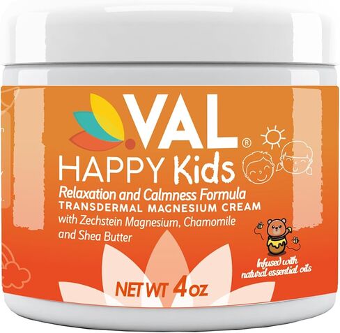 VAL Magnesium for Kids Roll-on Applicator, Relaxation Formula for Children, Zechstein Magnesium Chloride, Chamomile, Shea Butter and Natural Essential Oils to Help Kids Sleep, Support Balanced Mood in Saudi Arabia