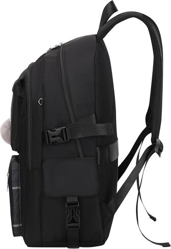 حقيبة ظهر لطيفة من Joymoze للفتيات المراهقات وحقيبة ظهر يومية للنساء ومحفظة سوداء in Kuwait