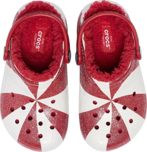 Crocs Unisex Classic Holiday Lined Clogs, Multi, 5 US Men in Saudi Arabia
