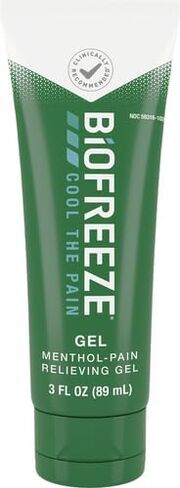 Biofreeze Menthol Gel 3 FL OZ Tube Associated With Sore Muscles, Arthritis, Backaches, Strains, Bruises, Sprains & Joint Pain (Packaging May Vary) in Saudi Arabia