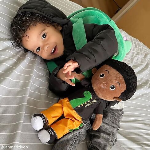 OUOZZZ 13" Soft Baby Doll Gift Set - First Baby Doll Plush Rag Doll Sleeping Cuddle Buddy Doll Toy for Kids Girls in Saudi Arabia