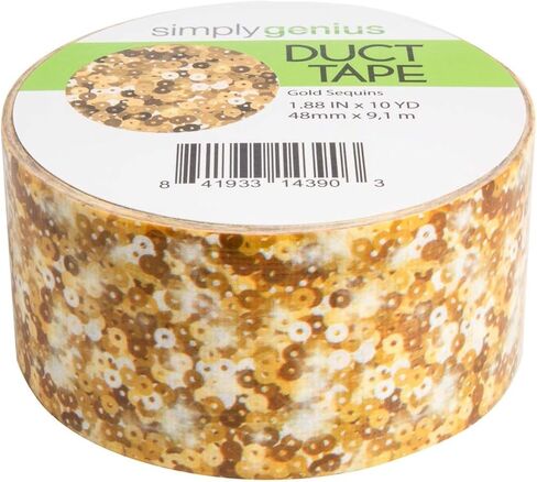 Simply Genius (12 Pack) Patterned and Colored Duct Tape Variety Pack Tape Rolls Craft Supplies for Kids Adults Patterned Duct Tape Colors, 10 Yards, 120 Yards Total, Whimsical Patterns in Saudi Arabia