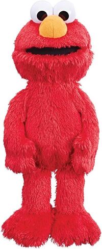 لعبة Sesame Street Love to Hug Elmo التي تتحدث وتغني وتعانق لعبة قطيفة مقاس 14 بوصة للأطفال الصغار بعمر 18 شهرًا فما فوق in Saudi Arabia