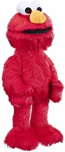 لعبة Sesame Street Love to Hug Elmo التي تتحدث وتغني وتعانق لعبة قطيفة مقاس 14 بوصة للأطفال الصغار بعمر 18 شهرًا فما فوق in Saudi Arabia