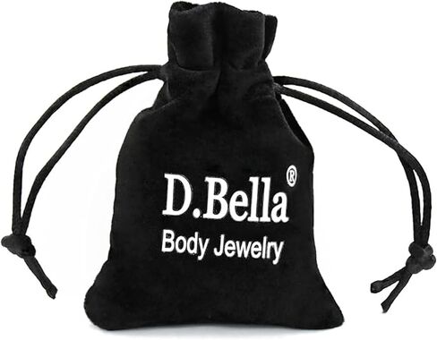 D.Bella 18G L على شكل ترصيع الأنف الجراحية الفولاذ المقاوم للصدأ 1.5 مم 2 مم 2.5 مم 3 مم تشيكوسلوفاكيا حلقات الأنف ترصيع حلقات الأنف الفضية للنساء الأنف ثقب الأنف المجوهرات in Kuwait