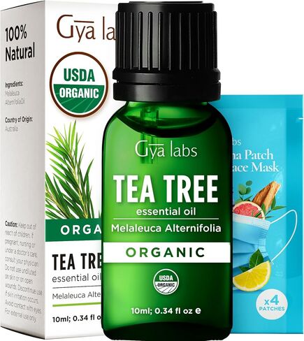 Gya Labs Organic Ginger Oil for Body Comfort - Natural Organic Ginger Essential Oil for Hair, Skin & Diffuser - (0.34 fl oz) in Saudi Arabia