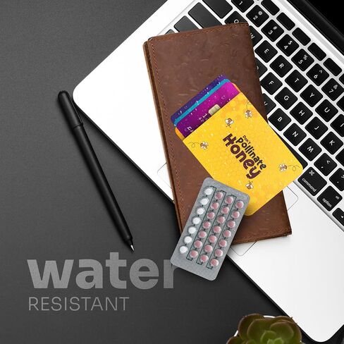 Primo Lines Birth Control Pill Case - Cute Birth Control Case Holder for Women - Portable Travel Organizer for Business Card, Pills, Medicine, Money (Queen Cell) in Kuwait