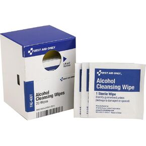 Acme United FAE-4001 First Aid Only Alcohol Cleansing Pads, 20 Count in Kuwait