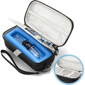 Gelozid Insulin Travel Case for Insulin Pen with Upgraded Ice Pack, Diabetes Travel Case for Diabetic Supplies and for The Daily Life and Trip in Kuwait