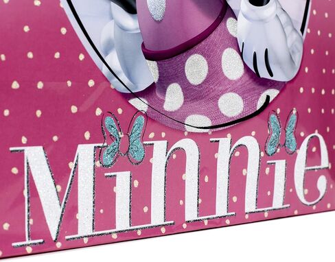 Hallmark Mickey and Minnie Bags in Assorted Sizes (4 Bags: 2 Medium 9", 2 Large 13") for Kids, Grandchildren, Disney Fans and Collectors in Saudi Arabia