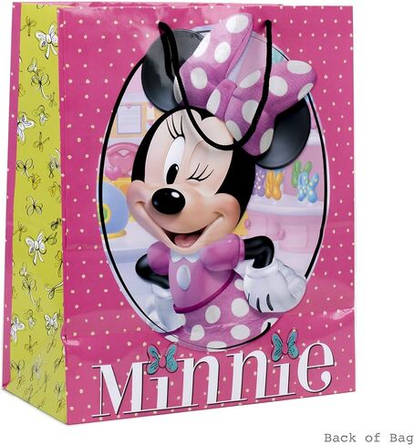 Hallmark Mickey and Minnie Bags in Assorted Sizes (4 Bags: 2 Medium 9", 2 Large 13") for Kids, Grandchildren, Disney Fans and Collectors in Saudi Arabia