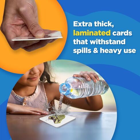 ThinkPsych First Nouns Picture Play Cards | Award Winning | 4 Fun Games & 150 Picture Cards for Speech Development | Autism and Speech Therapy Materials | Best Flash Cards for Toddlers and Homeschool in Saudi Arabia
