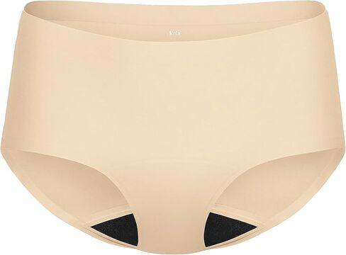 KNIX Super Leakproof Boyshort - Period Underwear for Women - Black, XX-Large (1 Pack) in Saudi Arabia