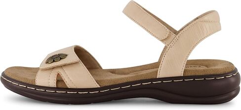 CUSHIONAIRE Women's Bloom comfort sandal with +Comfort Foam and Wide Widths Available, Navy 7 in Saudi Arabia