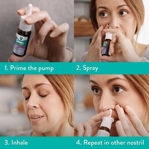 Vicks Sinex SEVERE، بخاخ للأنف مع VapoCOOL، رذاذ أنف فائق النعومة، مزيل لاحتقان الجيوب الأنفية للتخفيف السريع من احتقان البرد والحساسية، 0.5 أونصة سائلة (15 مل) in Saudi Arabia