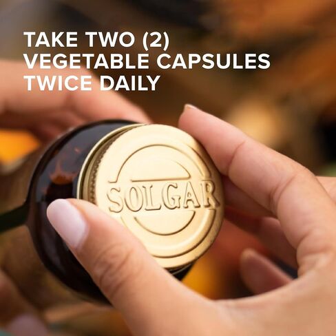 Solgar Choline/Inositol 500 mg/500 mg، 100 كبسولة نباتية - عبوة من 2 - استقلاب الطاقة وصحة الكبد ووظيفة الدماغ والأعصاب - غير معدلة وراثيًا، نباتي، خالي من الغلوتين، خالي من منتجات الألبان - 100 حصة إجمالية in Saudi Arabia