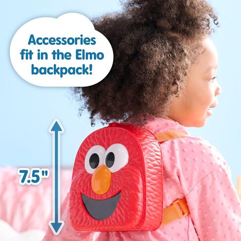 Sesame Street Have A Sesame Day 7-Piece Bag Set, Dress Up and Pretend Play, Officially Licensed Kids Toys for Ages 2 Up by Just Play in Saudi Arabia