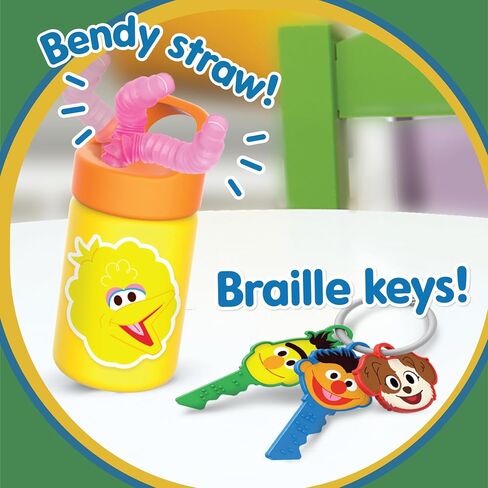 Sesame Street Have A Sesame Day 7-Piece Bag Set, Dress Up and Pretend Play, Officially Licensed Kids Toys for Ages 2 Up by Just Play in Saudi Arabia