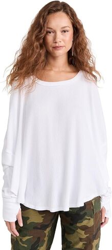 Free People Microphone Drop Thermal Silver Pine MD (Women's 8-10) in Saudi Arabia