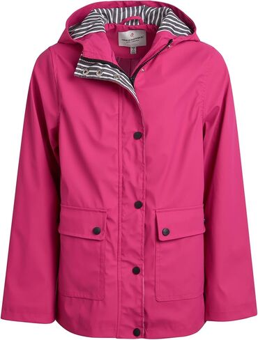 معطف واق من المطر للفتيات من URBAN REPUBLIC - سترة مطر مقاومة للماء ومضادة للرياح (7-16) in Kuwait