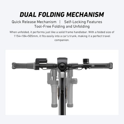 سكوتر كهربائي NIU KQi3 Max، محمول، قابل للطي، قوة 450 وات، مدى طويل 40 ميلاً، أقصى سرعة 23.6 ميل في الساعة، 25% تسلق التلال، 265 رطل أقصى حمل، إطارات ذاتية الشفاء للبالغين، معتمد من UL in Kuwait