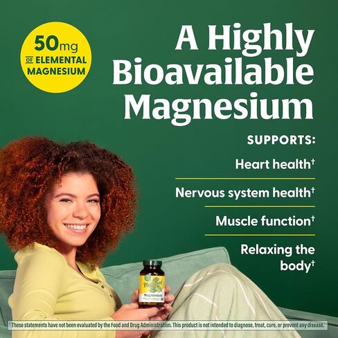 MegaFood Magnesium - Supports Heart & Nervous System - Magnesium Supplement with Fermented Magnesium bisglycinate - Vegan, Gluten-Free, Non-GMO, and Kosher - Made Without 9 Food Allergens - 90 Tabs in Saudi Arabia