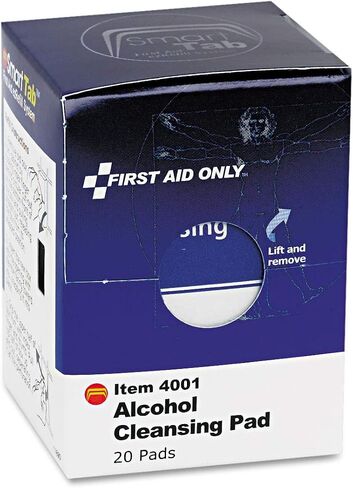 Acme United FAE-4001 First Aid Only Alcohol Cleansing Pads, 20 Count in Saudi Arabia